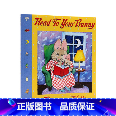 [正版]进口英文原版 Read to your bunny 吴敏兰绘本123 兔子讲故事书儿童绘本