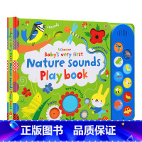 [正版]进口英文原版 Usborne出品 绘本 Baby's Very First Nature Sounds Pla