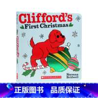 [正版]进口英文原版 绘本CLIFFORD'S FIRST CHRISTMAS 大红狗克利弗德圣诞节 英文儿童书适合0