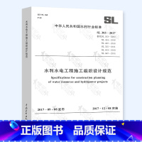 [正版] SL 303-2017水利水电工程施工组织设计规范(代替SL303-2004/SL484-2010/