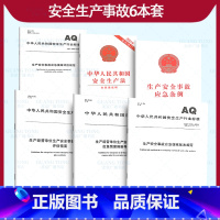 [正版]安全事故标准6本套 安全生产法+生产安全事故应急条例+GB/T 29639-2020生产经营单位生产应急预案编