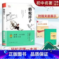 骆驼祥子 [正版]骆驼祥子七年级下册名著中学生课外阅读书原著老舍初三初中学生课外书阅读读物经典名著文学7年级必读课外书阅