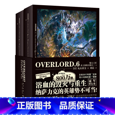 [正版] OVERLORD.6 矮人工匠•圣王国的圣骑士(上) 不死者之王轻小说网游戏动漫画书小说书籍