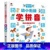 幼小衔接学拼音同步课堂发声书 [正版]幼小衔接学拼音同步课堂发声书 拼音训练拼读儿童启蒙幼儿园 宝宝学习神器一年级学声母