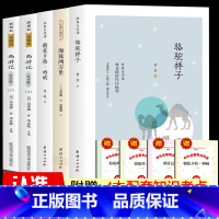 全5册 七年级上下册推荐阅读书[赠考点] [正版]赠考点骆驼祥子和海底两万里书原著老舍朝花夕拾呐喊鲁迅西游记7七年级上下