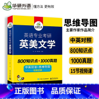 英美文学 [正版]备考2024 英美文学考研 英语专业考研英美文学 英专考研英美文学 考点精梳与精讲精练 考点梳理 历年