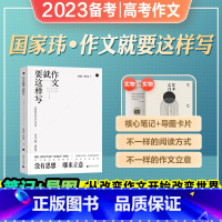 全国通用 作文就要这样写 [正版] 2023新版国家玮作文就要这样写 高考满分作文写作模板 高考语文写作方法与技巧指