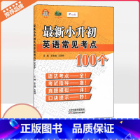 [正版]2021年小老虎图书小升初英语常见考点100个小学英语语法考点考试指导真题模拟口诀提示四五六年级小升初英语面试