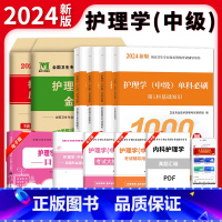 [正版]2024年护理学(中级)历年真题试卷及详解+金考卷+单科必刷1000题护理学中级资格考试主管护师真题高分题库模