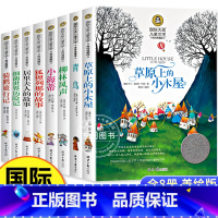 [3-6年级]国际大奖儿童文学.第二辑(8册) [正版]全8册草原上的小木屋青鸟书柳林风声狐狸列那狐居里夫人的故事细菌世