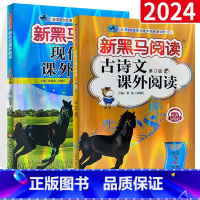 二年级(古诗文+现代文)2册装 小学二年级 [正版]2023 二年级语文现代文课外阅读注音版小学生二2年级阶梯阅读理解专