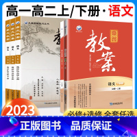 5本[高中]语文.必修上下册+选修上中下册.人教版 高中通用 [正版]2023新版鼎尖教案高中语文人教版必修上册下册选择