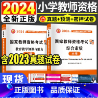 [正版]全新2024年小学教资教师资格证考试历年真题预测密押试卷教育教学知识与能力综合素质复习资料过关宝典笔试面试通关