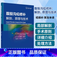 [正版]腹股沟疝修补 解剖原理与技术 附视频 嵇振岭 樊友本译 手术局部解剖手术原则技巧 基本外科处理方法 人民卫生出