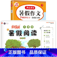 [全2册]暑假作文+阅读试卷 三年级下 [正版]三年级下册暑假阅读理解训练题人教版每日一练小学三升四暑假衔接作业语文专项