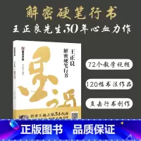 [正版]王正良行书字帖解密硬笔行书字帖钢笔书法练字本行书成人练字行书男生女生初学者零基础行书速成视频解析教程