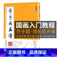 [正版]芥子园画谱临摹技法白话文版墨点美术绘画书籍浙江人民美术出版社初学者画画入门自学零基础教程古风国画芥子园画传翎毛