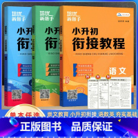 衔接教程-语数英 小学升初中 [正版]崇文书局培优新帮手小升初衔接教程语文数学英语全国通用小学毕业升学衔接教程六年级升初