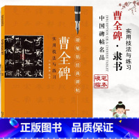 [正版]13硬钢中性签字笔临经典字碑帖曹全碑实用技法与练习硬笔书法隶书基础实战训练成人初学者大小学生入门到精通