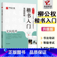 [正版]13玄秘塔碑楷书入门基础教程 升级版 柳公权楷书毛笔练字帖基础教学 钢笔练字帖初学者小学生初中生硬笔毛笔书练字