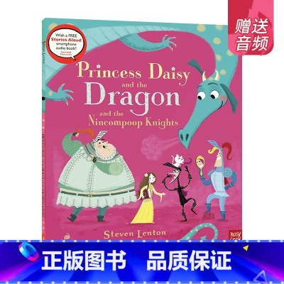 [正版]英文原版 Princess Daisy and the Dragon and the Nincompoop K