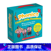 [正版]学乐自然拼读初级盒装 英文原版 Scholastic Phonics First Little Readers