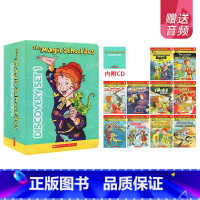 [正版]Magic School Bus Set1 神奇校车 1-10册 附CD 儿童小说科普桥梁章节书 英语有声读物