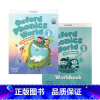 [正版]英文原版 一阶段 OPW新版 Oxford Phonics World 牛津自然拼读世界教辅 教辅+练习册2册