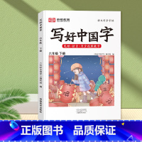 [全2册]上下册写好中国字 六年级下 [正版]2023年新版写好中国字小学六年级下语文同步练字帖人教版6年级下学期小学生