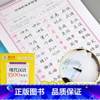 [正版]庞中华字帖 现代汉语3500常用字 行书入门行楷硬笔书法练字本大人钢笔字帖练字成年男大气女生字体漂亮连笔字临摹