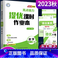 语文(人教版) 八年级上 [正版]2023亮点给力提优课时作业本八年级上册数学 苏教版江苏科版 初中8年级初二上学期配套