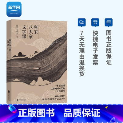 [正版]网唐宋八大家文学课 一本书读懂 从唐朝到宋代的文学精神 跟随大师脚步提升自我表达能力与文学素养 华景时代