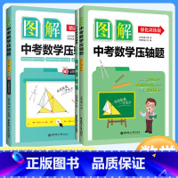 精讲解读+强化训练 2本套装 九年级/初中三年级 [正版]图解中考数学压轴题 精讲解读+强化训练版 含详细参考答案 中考