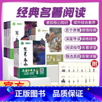 三本套装 初中通用 [正版]新版九年级读物 名著阅读+考点学案手册 谁能敌系列初中初三九9年级上册语文拓展课外阅读 四大