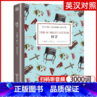[正版]红字 床头灯英语3000词英汉对照版英文原版书籍 世界名著中英双语阅读课外读物系列 双语版原著读本高中生课外阅