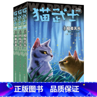 3册猫武士6部曲4-6[含极夜无光] [正版]猫武士六部曲3册(4-6集)中小学生课外书8-12岁三年级课外书必四五年级