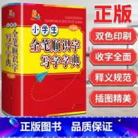 [正版]小学生全笔顺识字写字字典升级版1-6年级老师彩图拼音释义儿童专业工具书全功能字典大全书籍词组例句小词典现代汉语