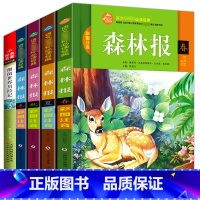 [正版]森林报春夏秋冬全集4册小学生六年级课外阅读书籍 儿童文学读物少儿图书3-6-7-9-10-12-15岁五三