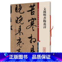 [正版] 文徵明书梅花诗(中国著名碑帖彩色放大本)孙宝文编 上海辞书 艺术 书法/篆刻 碑帖 观历代碑帖大雅 赏传