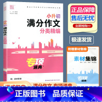 小升初满分作文分类精编 小学升初中 [正版]2024新版小升初满分作文分类精编专项通典小学五六年级作文书大全小学生4-6