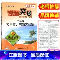 [正版]ZT233孟建平专题突破 九年级文言文 古诗文阅读 中考文言文阅读训练题 浙江中考古文复习资料
