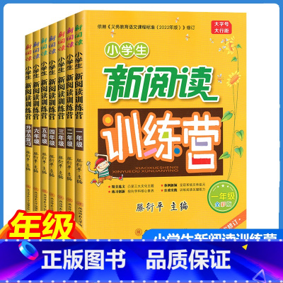 新阅读训练营 小学一年级 [正版]新版滕衍平主编 小学生新阅读训练营一二三四五六年级升学总复习 小学123456阅读分析