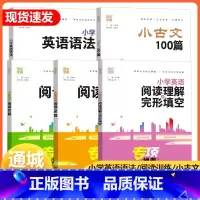 英语阅读理解完形+语法[2本套装] 小学通用 [正版]2024新版通城学典小学英语阅读理解与完形填空 小学英语语法/小学