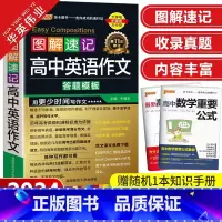 图解速记-高中英语作文答题模板 高中通用 [正版]2024新版高中英语作文答题模板高考英语满分作文书高分范文写作满分作文