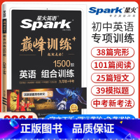 九年级+中考英语组合训练 九年级 [正版]2024新版英语巅峰训练中考英语组合训练9九年级初三完形填空与阅读理解任务型阅