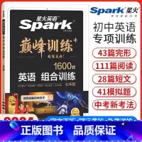 七年级英语组合训练 七年级/初中一年级 [正版]2024新版英语巅峰训练七年级英语组合训练初一7年级完形填空与阅读理解任
