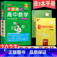 数学 高中通用 [正版]2023版pass绿卡图书图解速记高中数学知识大全高中数学公式手册小本赠高中数学公式定律手册高中
