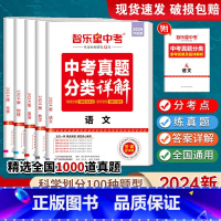 2024分类数学 初中通用 [正版]智乐星中考2024版中考真题分类卷全国中考真题 初中必刷题型+超详解答案 语数英物化