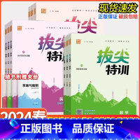 数学[人教版] 一年级下 [正版]2024春版 小学拔尖特训一二三四五六年级下册上册语文数学英语人教版北师大苏教青岛译林