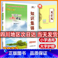 [全国通用]语文+数学+英语 小学升初中 [正版]新版培优宝典知识集锦语文四川专版 基础知识手册小学教辅小升初工具书1-